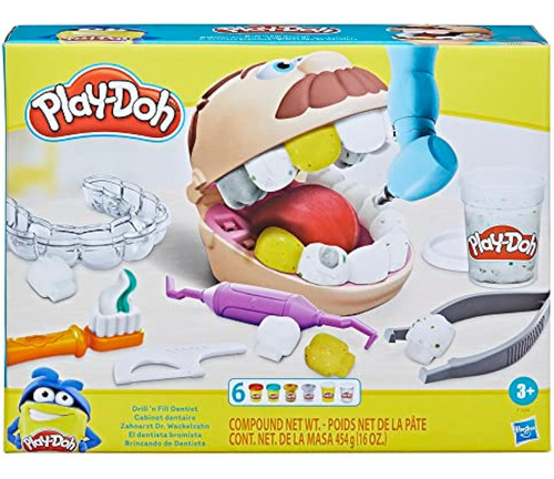 Play-doh Drill 'n Fill - Juguete Dental Para Niños