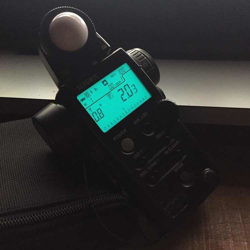 Fotômetro Sekonic L-758 Cine - Canon Nikon Sony