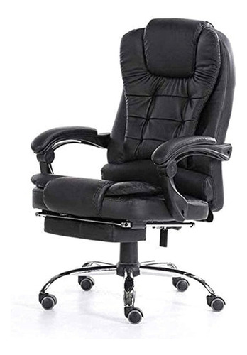 Silla Presidencial Oficina Sala Reuniones Reclinable Posapie