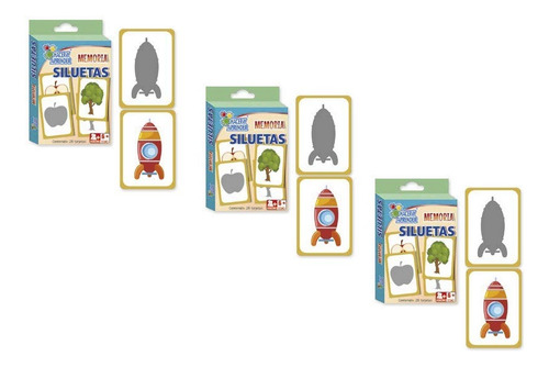 Juego Memoria Siluetas - Material Didáctico