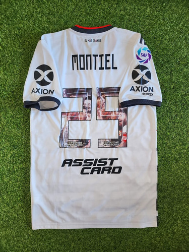 Camiseta River Plate Usada En Juego Montiel # 29 (Usado)