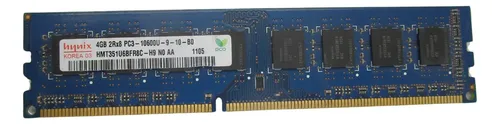 Memoria Ram Hynix Korea 4gb 2rx8 Pc3-10600u-9-10-b0