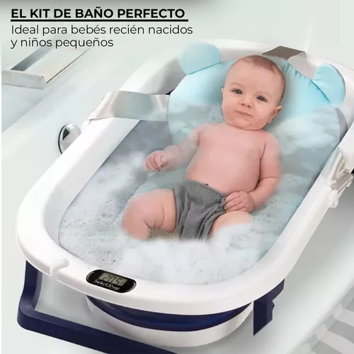 Almohadilla Cojín Para Tina De Baño De Bebé, Bañeras Bebés