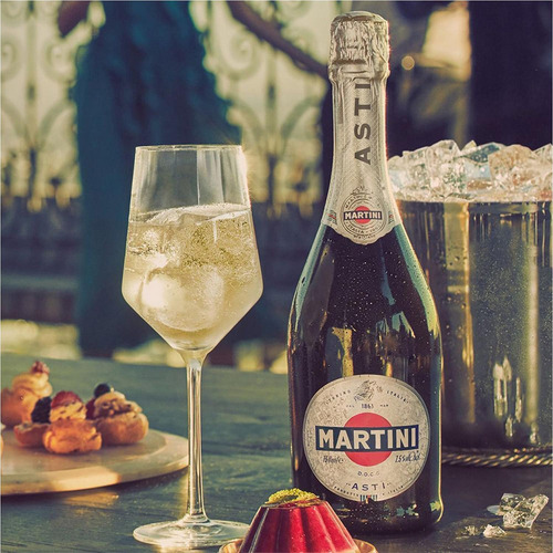 Pack De 6 Vino Espumoso Martini Asti Moscato 750 Ml