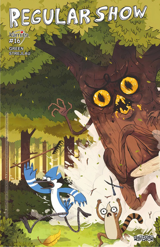 Regular Show 16b, De J. G. Quintel, Kc Green, Pat Mchale., Vol. 1. Editorial Kamite, Tapa Pasta Blanda, Edición 1 En Español, 2018
