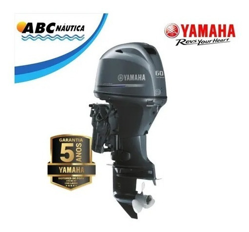 Motor De Popa Yamaha 60hp 4t