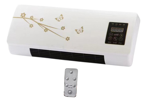 Aquecedor De Parede Pequeno, 2000w, Estampa De Borboleta