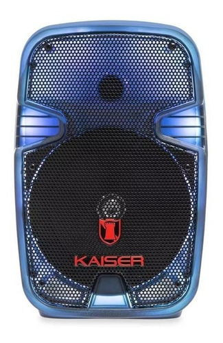 Imagen 1 de 10 de Bafle Bocina Kaiser 8 Ksw-1008 Recargable Bluetooth Led Usb