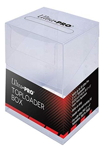 Caja De Almacenamiento Ultra Pro 16241 Toploader Para Cartas