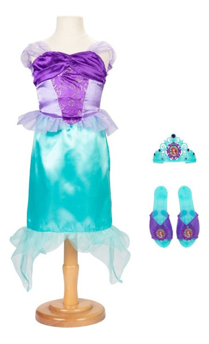 Boneca Ariel Princess e fantasia para meninas