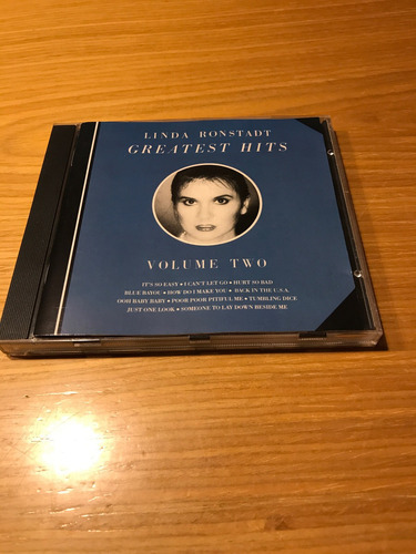 Linda Rosnstadt Greatest Hits Volume Two Cd Importado Alem 