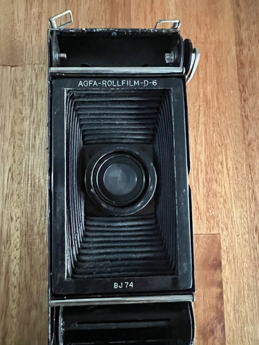 Antigua Cámara A Fuelle Agfa Anastigmat 7.7 (Usado)