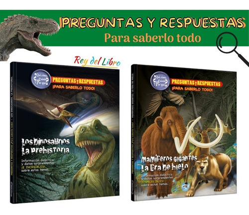 Combo 2 Libros - Dinosaurios + Mamíferos- Para Saberlo Todo | MercadoLibre Combo 2 Libros - Dinosaurios + Mamíferos- Para Saberlo Todo | MercadoLibre