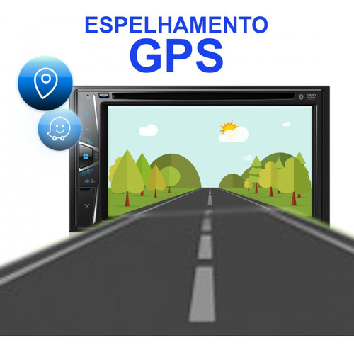 Imagem 5 de 5 de Dvd Player Pioneer Avh-g228bt Tela 6,2 Lancamento 2020