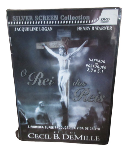 Dvd - O Rei Dos Reis - Épicos - Cecil B. Demille - Raro Novo