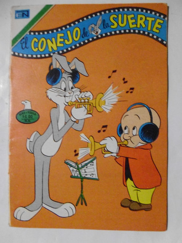 El Conejo De La Suerte # 2-553 Comic Novaro Mexico