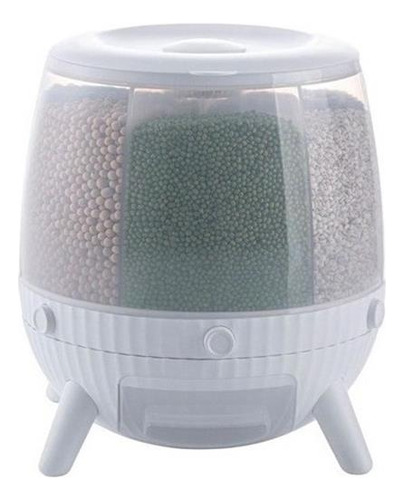 Gift 6 In 1 Rotary Cereal Grain Dispenser