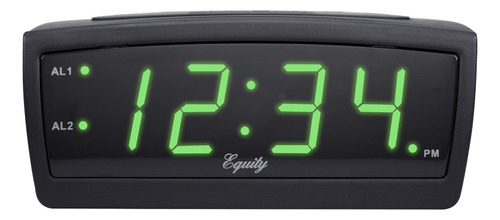 Equity By La Crosse 30229 - Reloj Despertador Digital Led, 0