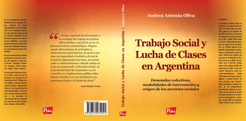 Imagen 3 de 6 de Trabajo Social Y Lucha De Clases En Argentina