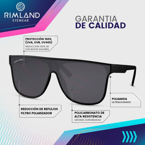 Imagen 5 de 7 de Anteojos Lentes De Sol Rimland Montreal