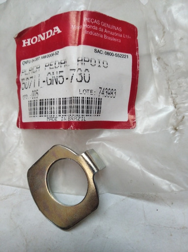 Arandela Posa Pie Trasero Honda Wave Nf 105 Original