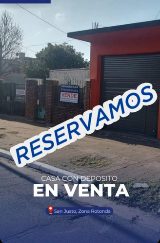 Venta - Oportunidad Casa Con Deposito/local, San Justo - 898m2