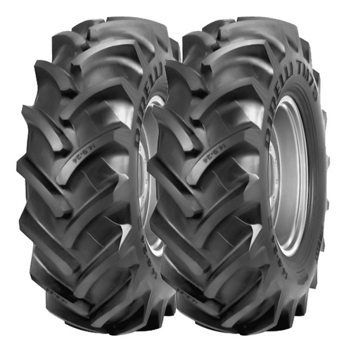 Combo 2 Pneus 250/80-18 Tubeless 12 Lonas Tm75 Pirelli