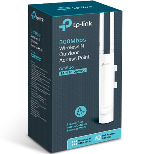 Acces Point Tp-link Eap110 Outdoor Wirelessn 300mbps /v /vc
