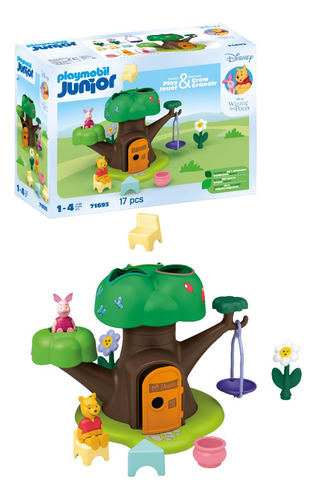 Figuras para Armar Junior & Disney: Winnie-pooh & Piglet Playmobil