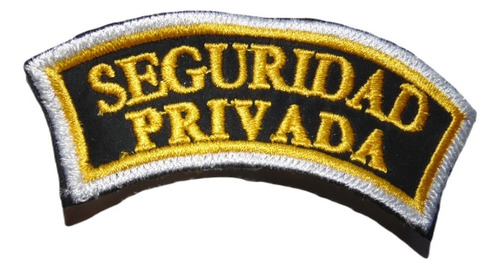 Parche (escudo) Bordado Termoadherible, Seguridad Privada