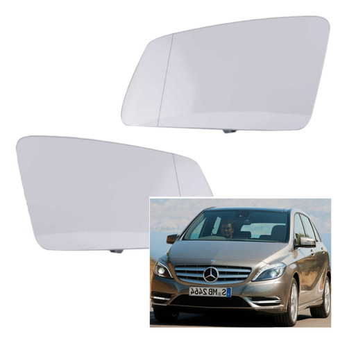 Luna Espejo Der-izq Compatible Mercedes W246 Clase B 2012-18