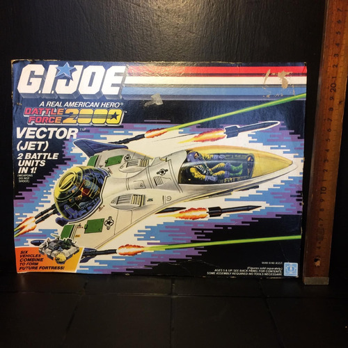 G.i. Joe Solo La Caja Del Vector Jet  