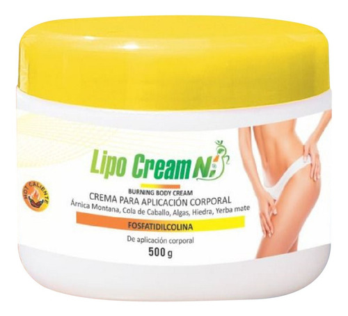 Crema Reductora Lipo Cream - Tapa Amarilla