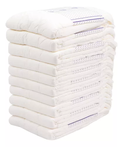 Vesta Baby Cambiadores desechables (paquete de 65) – Alfombrillas suaves y  absorbentes a prueba de fugas – Almohadillas blancas portátiles para cambio