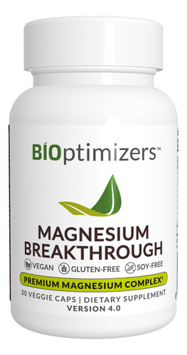 Bioptimizers - Suplemento De Magnesio 4.0 - Tiene 7 Formas D