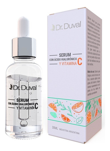 Dr Duval Serum Facial Acido Hialuronico Y Vitamina C 30ml