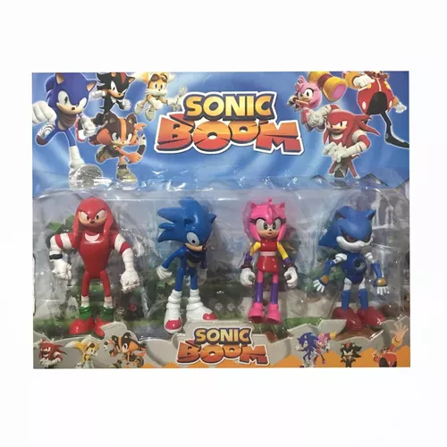 Kit Completo 6 Bonecos Sonic Articulado 12 Cm Pronta Entrega em Promoção na  Americanas