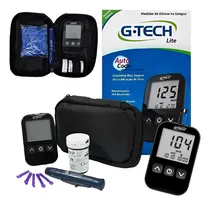 Comprar Aparelho De Medir Glicose G-tech Lite Kit Completo Diabetes