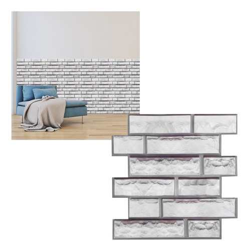 Pegatinas De Pared 3d Impermeables, Autoadhesivas