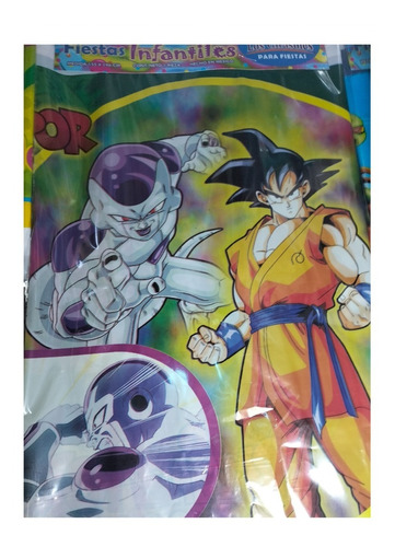 Dragon Ball Super Goku Pack 1 Mantel Rectangular Tablon 2mts