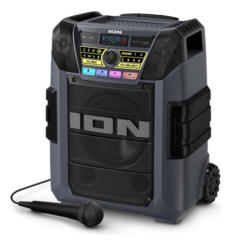 Ion Block Rocker Xl - Altavoz Portátil Bluetooth Para Fies.