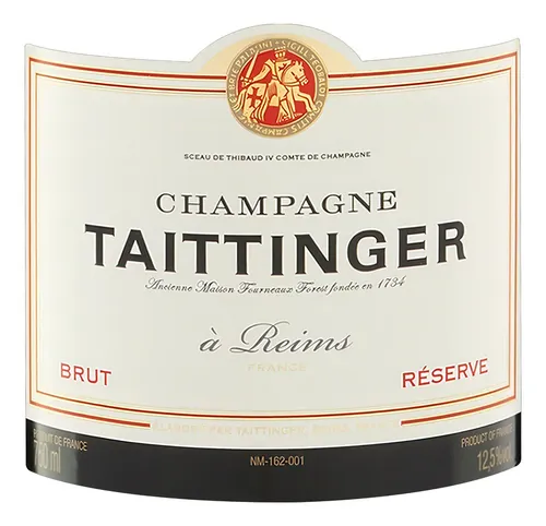 Champagne Francês Taittinger Brut com estojo 750 mL | Frete grátis