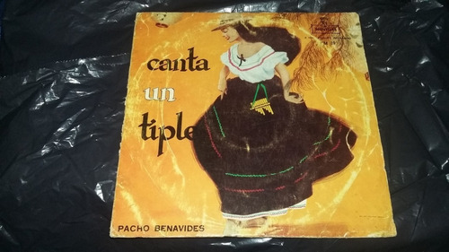 Pacho Benavides Canta Un Tiple Lp Vinilo Colombiana