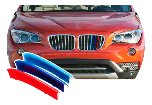 Capa Da Grade M Bmw X1 Series 2009 15 Aplique Aletas Filete