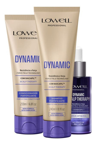 1506lw-kit Dynamic Lowell Shampoo+cond+serum Scalp Therapy