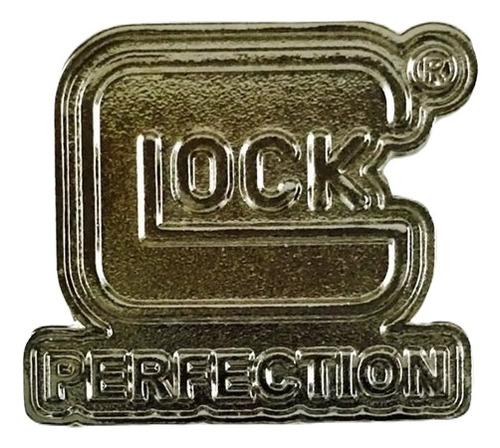 Pin Metálico Piocha Logo Glock Perfection