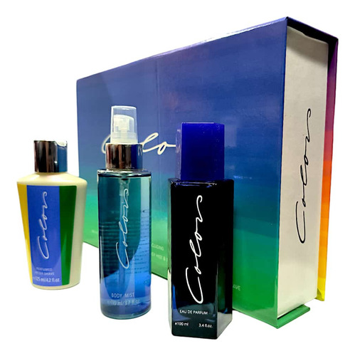 Gift Set Benetton Colors Para Hombre Ed - mL a $426