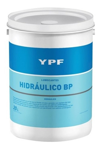 Ypf Aceite Lubricante Hidraulico Bp 46. Balde 20 Litros.