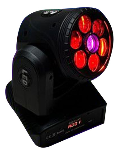 Cabezal Gbr Spot Led Revolution Pro 3 Beam 30 W 7 Colores