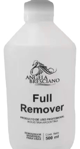 Full Remover X 500ml Todo Tipo De Uñas Acrilicas Gelificadas